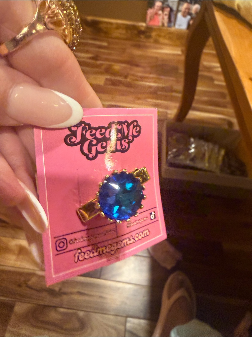 Feed me gems sapphire hair candy sprinkle brand new!